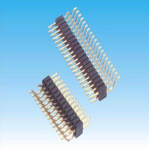 1.27MM双排90°SMT卧贴排针