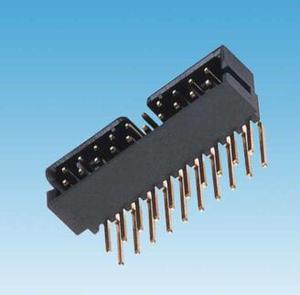 2.0MM简牛90°DIP塑高6.35