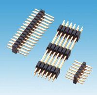 1.0MM双排180°DIP排针