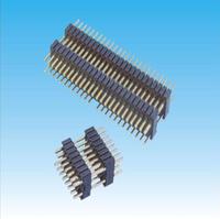 1.27X2.54MM双排180°DIP双塑直针