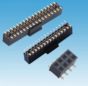 2.00MM双排180°SMT排母U型