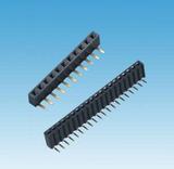 2.54MM单排排90°DIP排母U型
