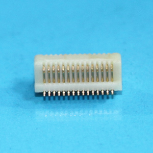 0.5mm单槽侧插板对板连接器公座